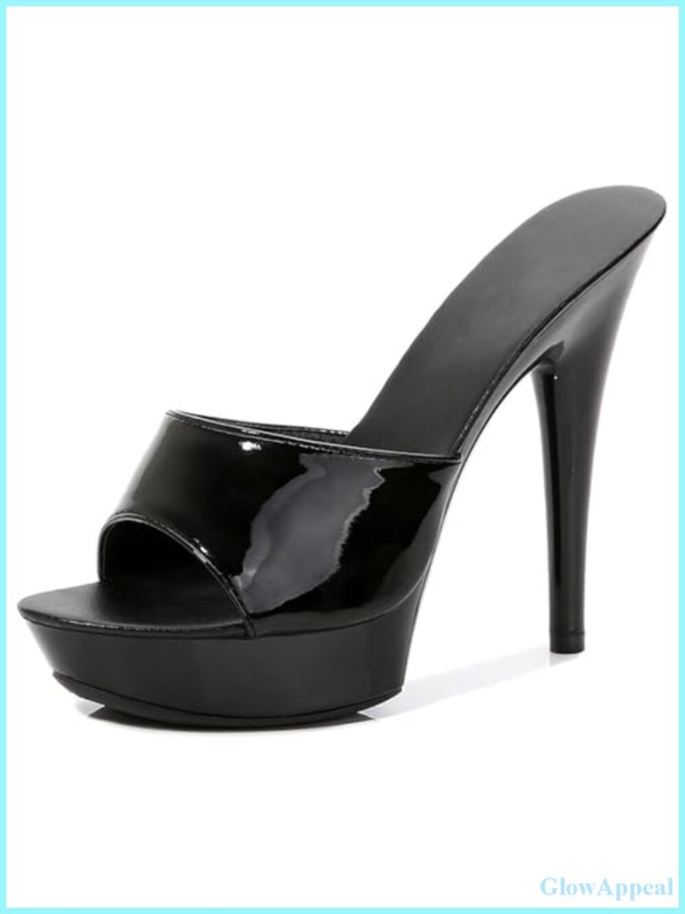 Women's Fish Mouth High Heel Platform Sandals Stiletto Slip On Party Prom Shoes